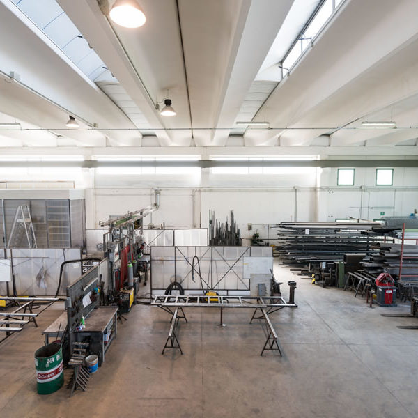 Immagine del luogo di lavoro per attività di carpenteria Steeldel