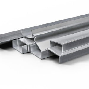 Dettaglio pezzi di alluminio, Steeldel