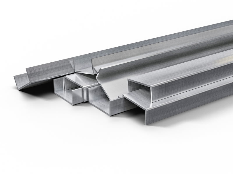 Dettaglio pezzi di alluminio, Steeldel