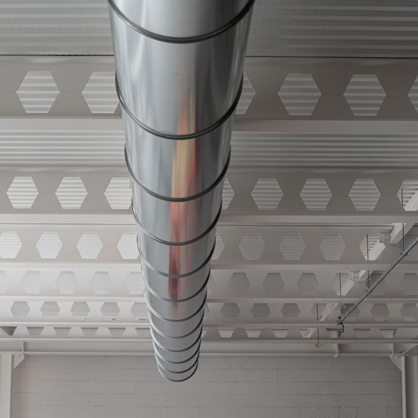 Struttura metallica di un impianto, azienda Steeldel