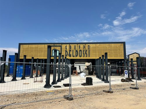 Steeldel: produzione tettoia ponteggi del Gruppo Deldossi